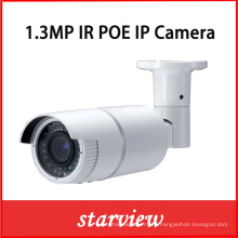 Cámara de red de la bala de la seguridad de la CCTV del IR IP de 1.3MP Poe (WH6)